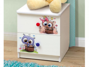 Тумба прикроватная с фотопечатью Совята лдсп в Тюмени - mebel-tymen.ru | фото