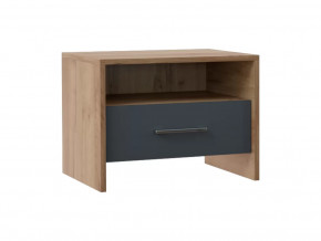Тумба прикроватная с плитой 22 мм Либерти Дуб крафт золотой/Антрацит в Тюмени - mebel-tymen.ru | фото