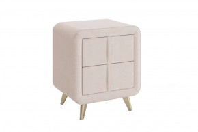 Тумба прикроватная Софи 2 крем (велюр) в Тюмени - mebel-tymen.ru | фото