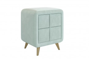 Тумба прикроватная Софи 2 мята (велюр) в Тюмени - mebel-tymen.ru | фото