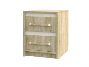 Тумба прикроватная Эдем-1 Секция-15 Дуб сонома/Белый жемчуг в Тюмени - mebel-tymen.ru | фото