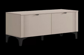 Тумба Рич кашемир/фрапучино матовый/черный в Тюмени - mebel-tymen.ru | фото