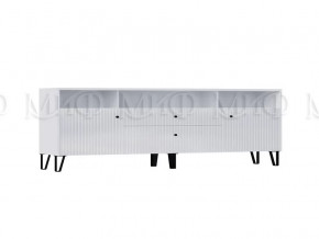 Тумба ТВ Оливия Белый Глянец холодный в Тюмени - mebel-tymen.ru | фото