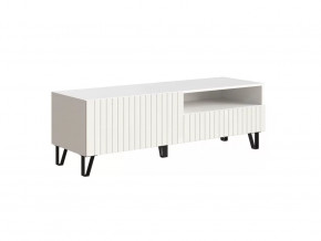 Тумба ТВ "Орегон" Белый/Белый Глянец в Тюмени - mebel-tymen.ru | фото