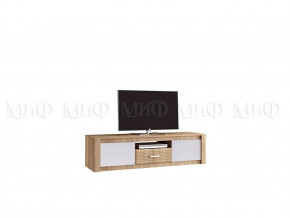 Тумба ТВ Терра сонома-белый глянец в Тюмени - mebel-tymen.ru | фото