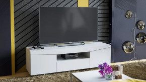 Тумба ТВ тип 1 Белый Ясень в Тюмени - mebel-tymen.ru | фото