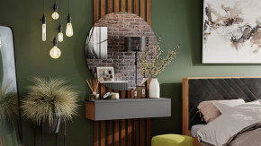 Тумба универсальная Тип 2 Графит Серый/Дуб Крафт Золотой в Тюмени - mebel-tymen.ru | фото