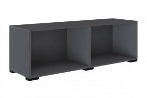 ТЭББИ Тумба открытая (ш1200*г360*в400мм), Графит серый с мягким сиденьем в Тюмени - mebel-tymen.ru | фото