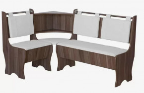 Угловая скамья Аленка-15 Ясень шимо темный в Тюмени - mebel-tymen.ru | фото