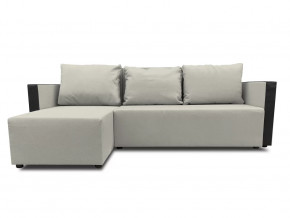 Угловой диван Алиса 3 Savana Milk-Marvel Black кат. 1 в Тюмени - mebel-tymen.ru | фото