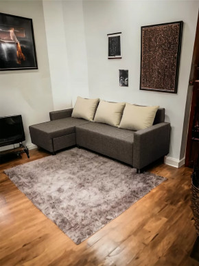 Угловой диван Шерри Савана Шоколад /Подушки  Нео Латте в Тюмени - mebel-tymen.ru | фото