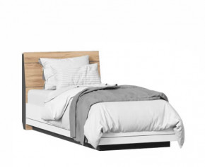 Урбан ЛД.528010.000 Кровать односпальная 900 (Дуб Золотой/Чёрный/Белый/Розовый) в Тюмени - mebel-tymen.ru | фото