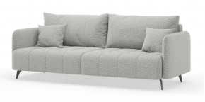 Валериан ЛД 319.010.000 М Диван прямой трёхместный (Светло-серый, ткань RICO FLEX 108) в Тюмени - mebel-tymen.ru | фото