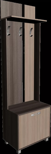 Вешалка 600 "West" М01 в Тюмени - mebel-tymen.ru | фото