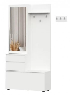 Вешалка с зеркалом Одри в Тюмени - mebel-tymen.ru | фото