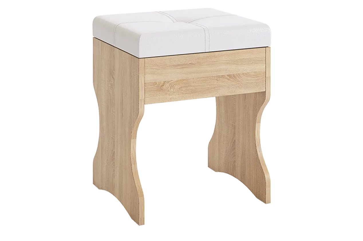 Пуф Виктория-1 дуб сонома в Тюмени - mebel-tymen.ru | фото