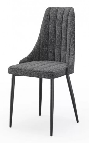 Вивьен ЛД 340.001.000 Стул мягкий с основанием, опора металл (Серый, ткань Bingo 25) в Тюмени - mebel-tymen.ru | фото