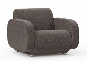 Эбер ЛД 600.780.000 Кресло (Темно-коричневый, ткань IPEKS 7068 55901) в Тюмени - mebel-tymen.ru | фото