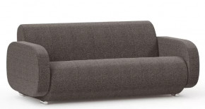 Эбер ЛД 600.830.000 Диван прямой (Темно-коричневый, ткань IPEKS 7068 55901) в Тюмени - mebel-tymen.ru | фото