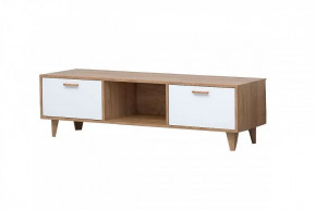 ЭГО Тумба Т-3  Дуб крафт золотой/Белый глянец Диал на ножках в Тюмени - mebel-tymen.ru | фото