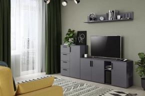 Эйр Модульная Гостиная 4 Серый Графит 0162 РЕ в Тюмени - mebel-tymen.ru | фото