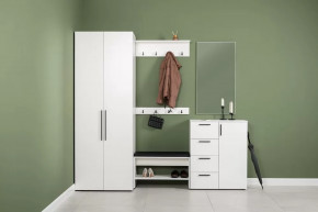 Эйр Модульная Прихожая 1 Белый PE шагрень в Тюмени - mebel-tymen.ru | фото